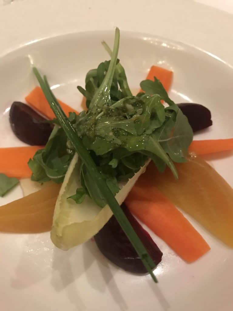 Carrot, Yellow and Red Beet Salad