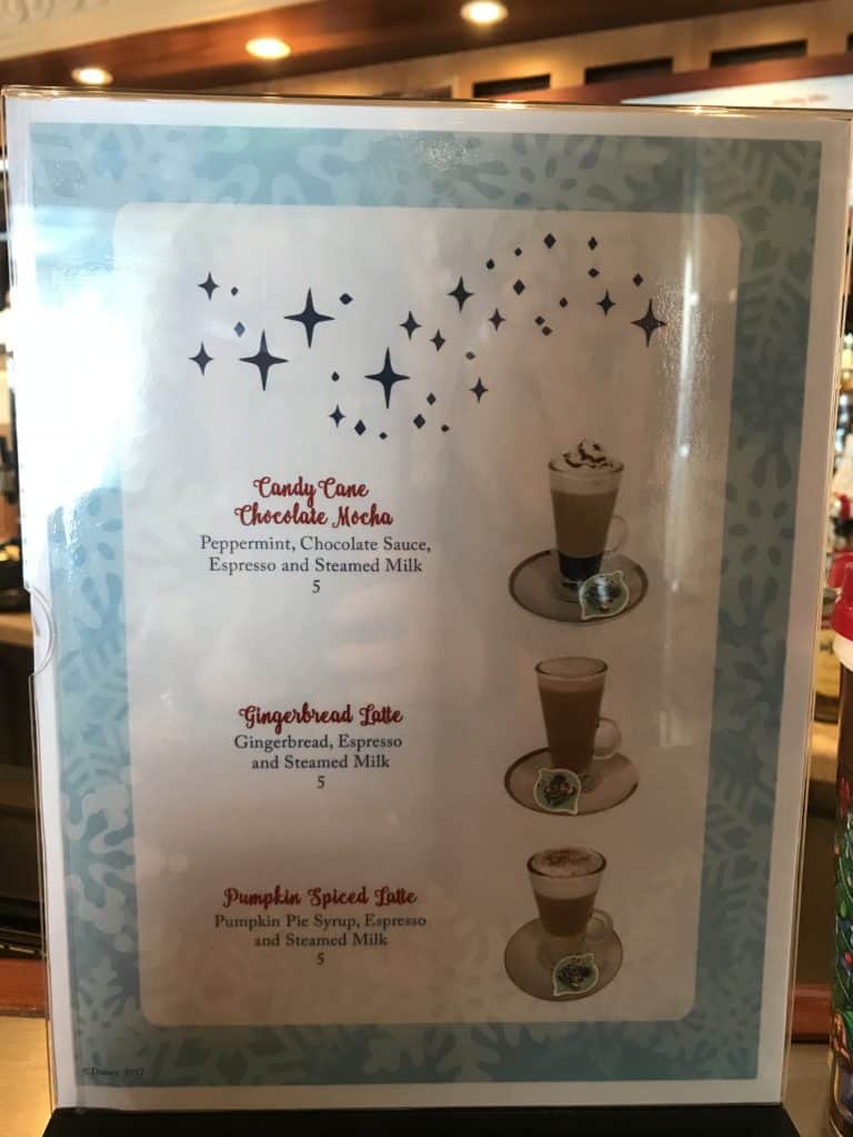 Seasonal Specials in Cove Cafe