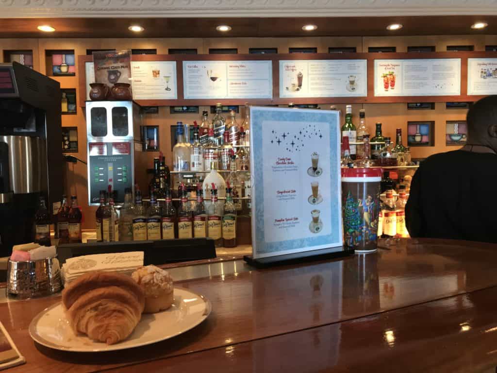 Counter in Cove Cafe