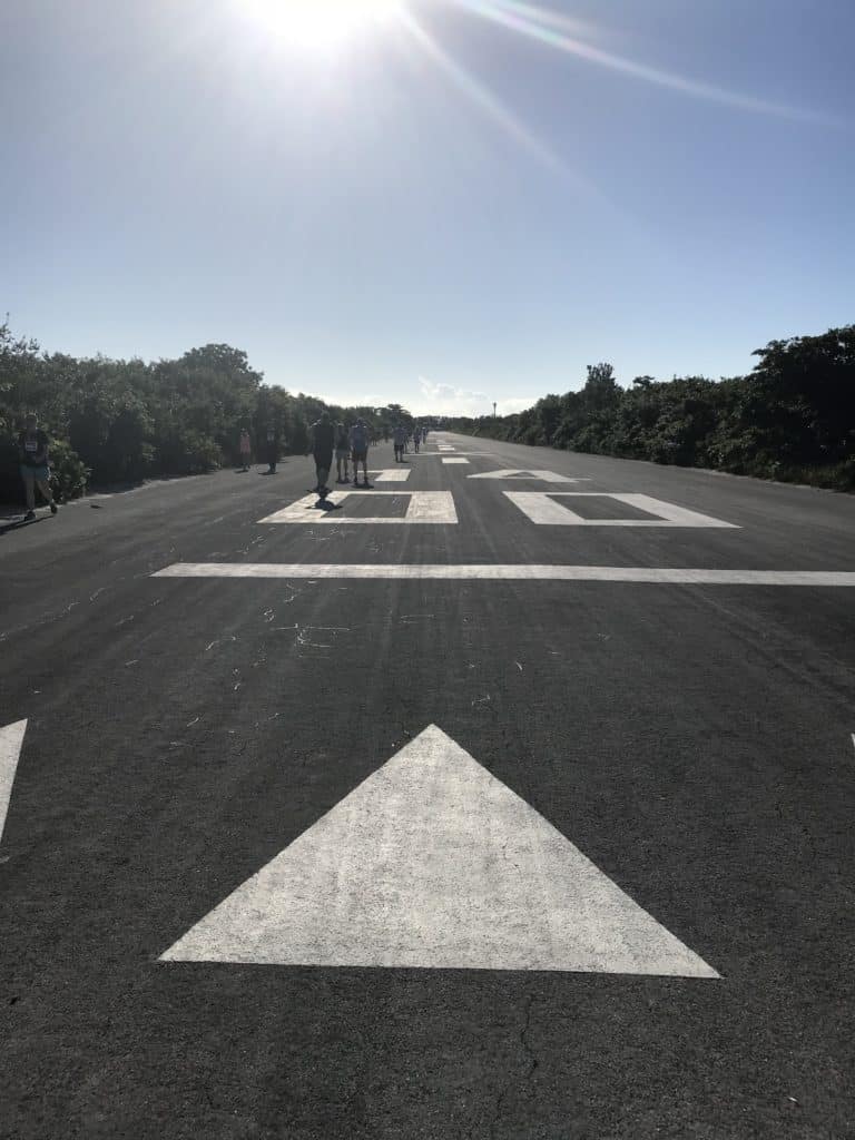 Going down the Runway