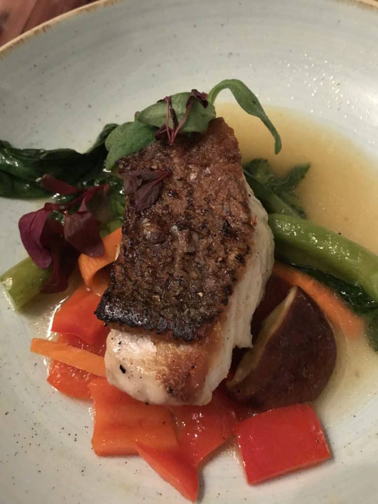 Sustainable Fish Entree