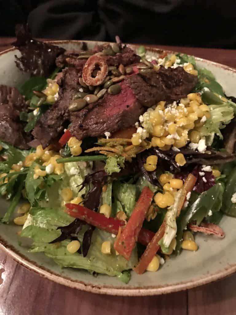 A Lot of Steak" salad