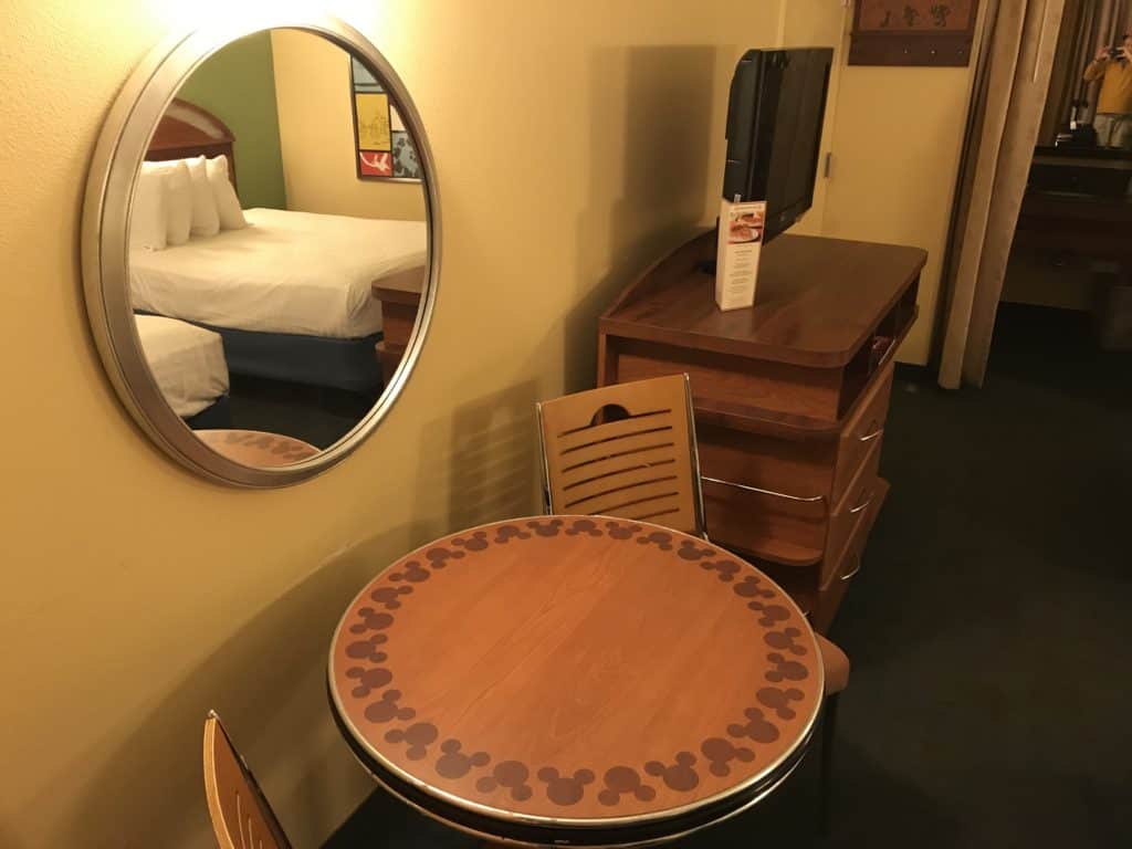 Table and Dresser