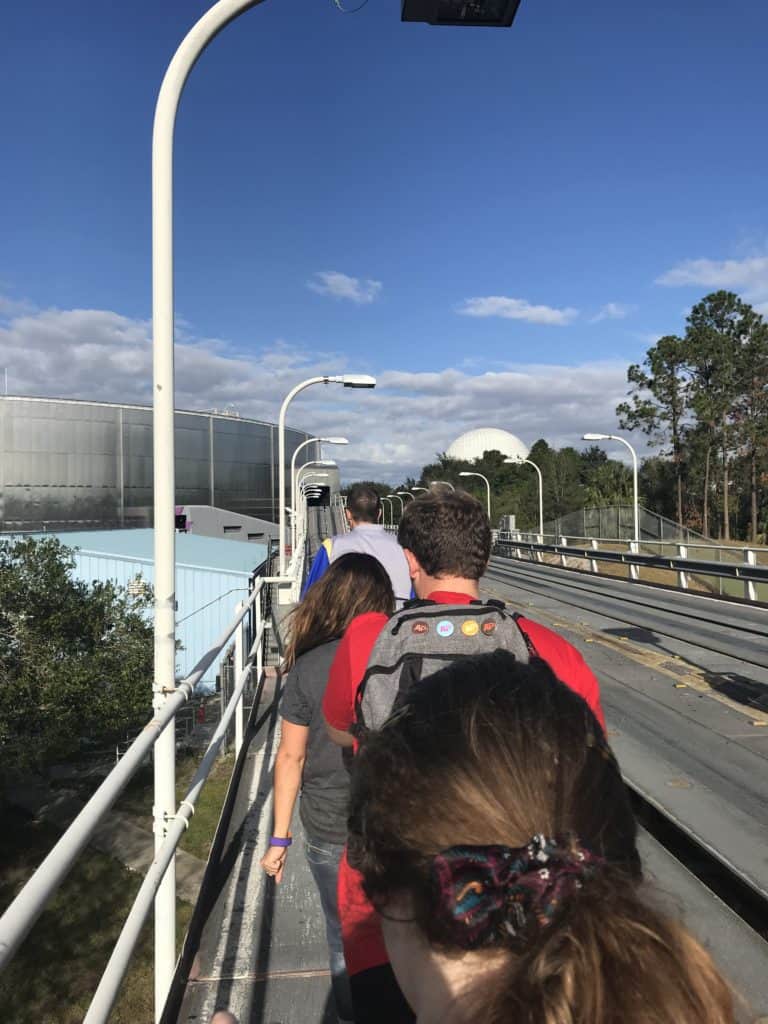 Evacuating Off the Track