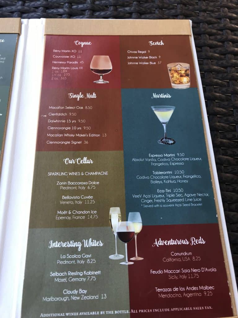 Cove Cafe Menu - Page 2