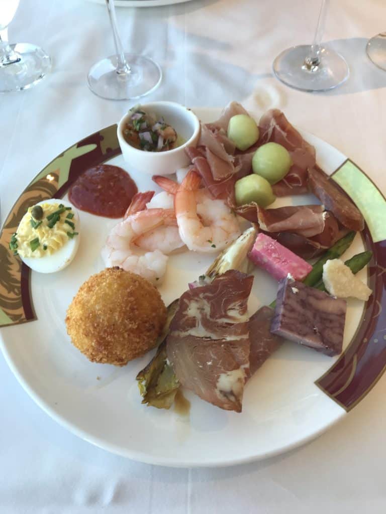 Plate of Buffet Selections