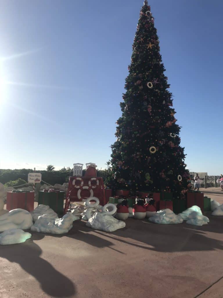 Castaway Cay Christmas Tree