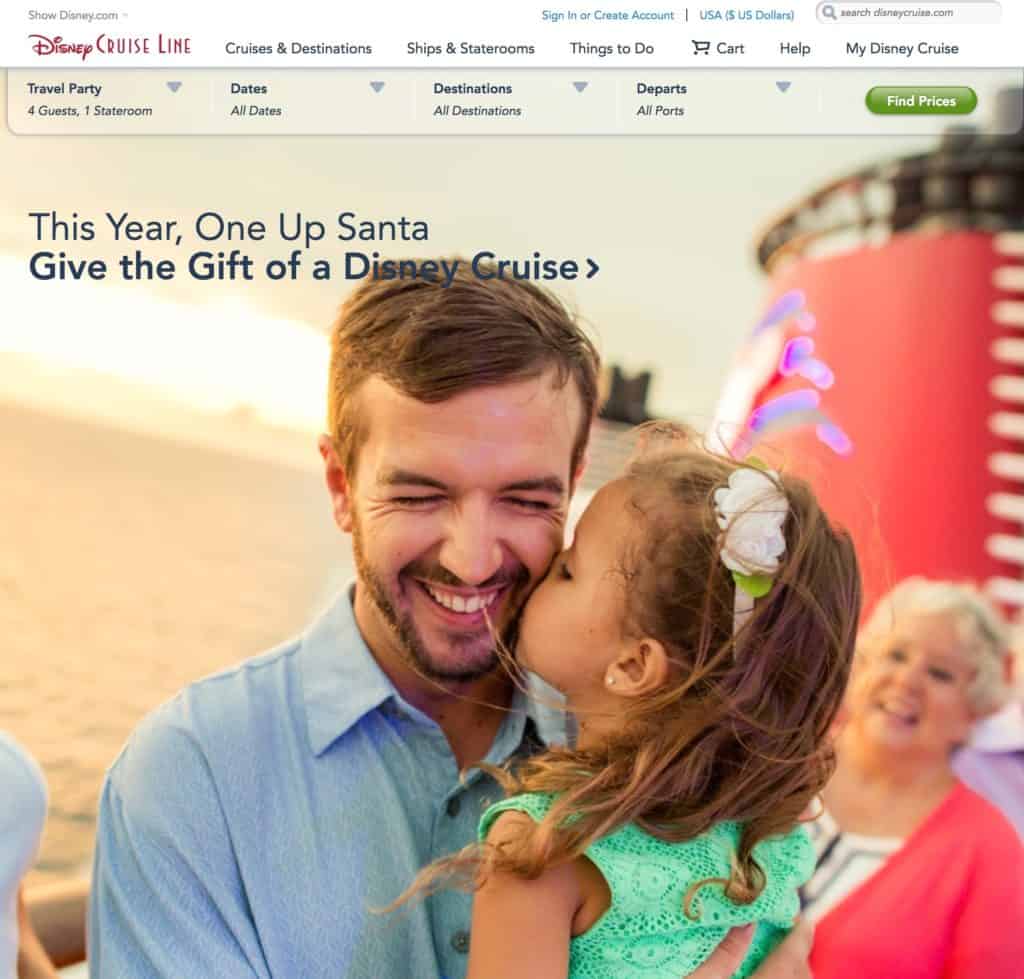 Disney Cruise Line Website