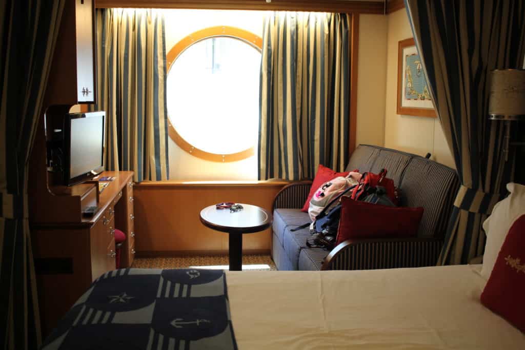 Look towards Window from Edge of Bed