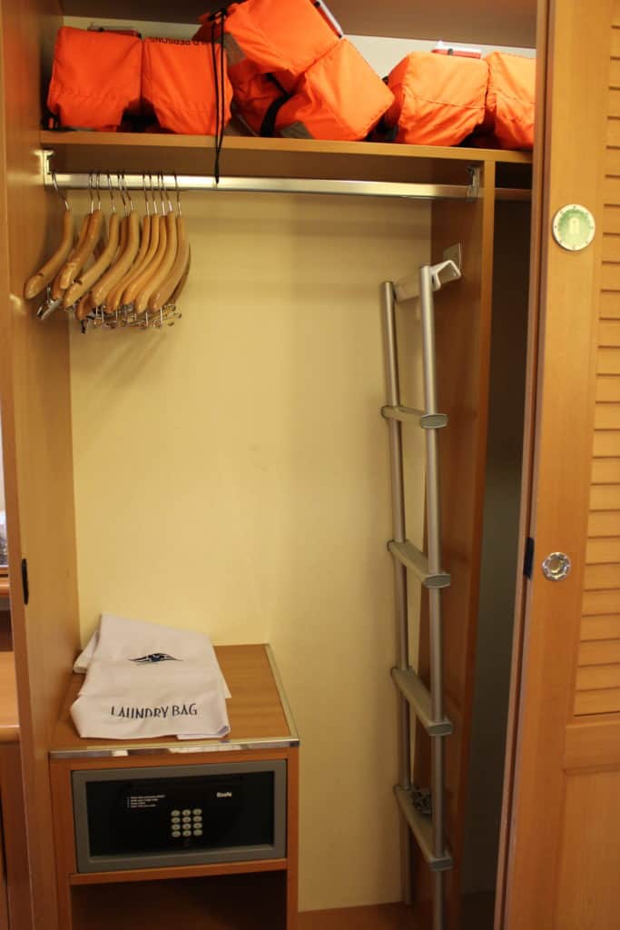 Interior of Closet