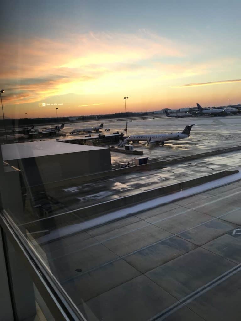 Sunrise over Dulles