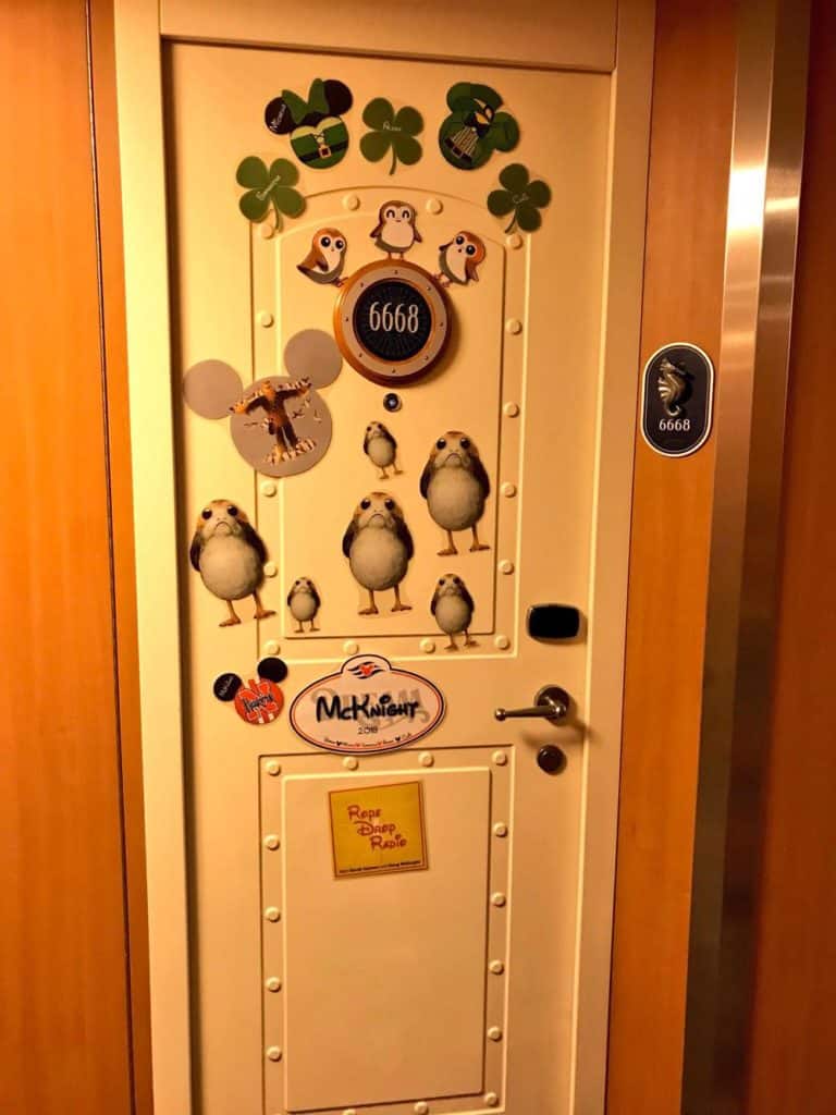 Door (with decorations by Dr. Doug)