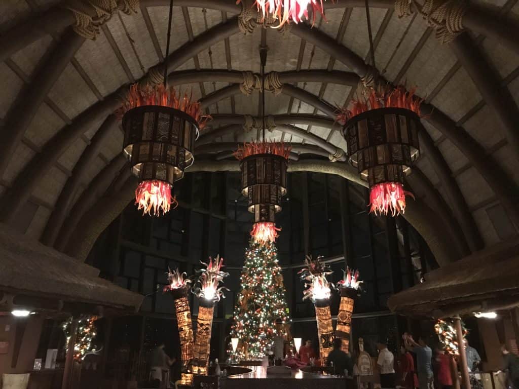 Christmas Tree at Kidani Village