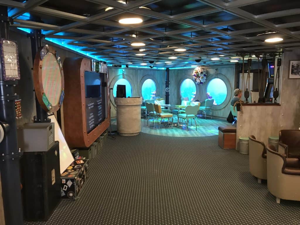 View of the Club, from Front to Back