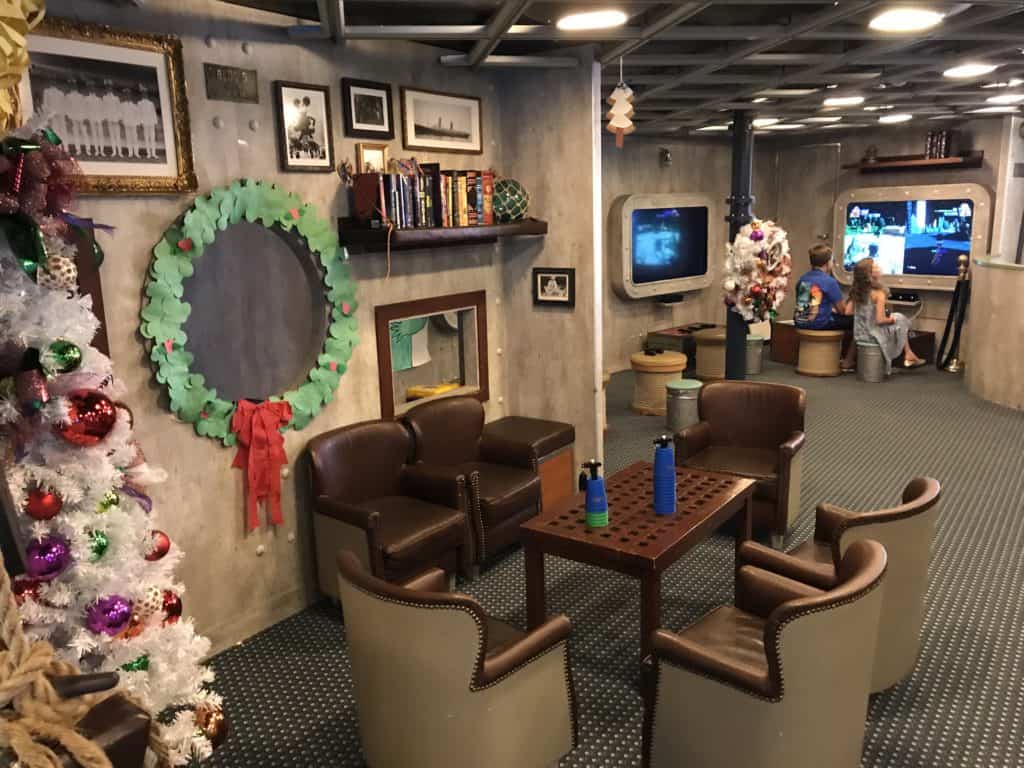 Looking Back Towards Front of Club