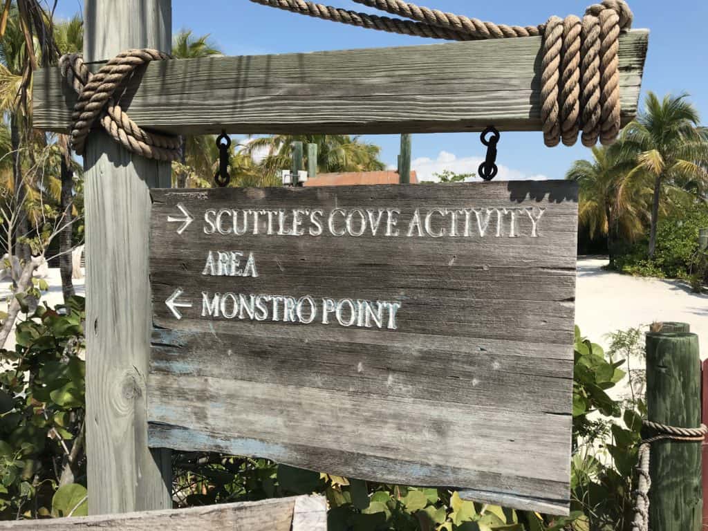 Monstro Point and Scuttle's Cove Activity Area
