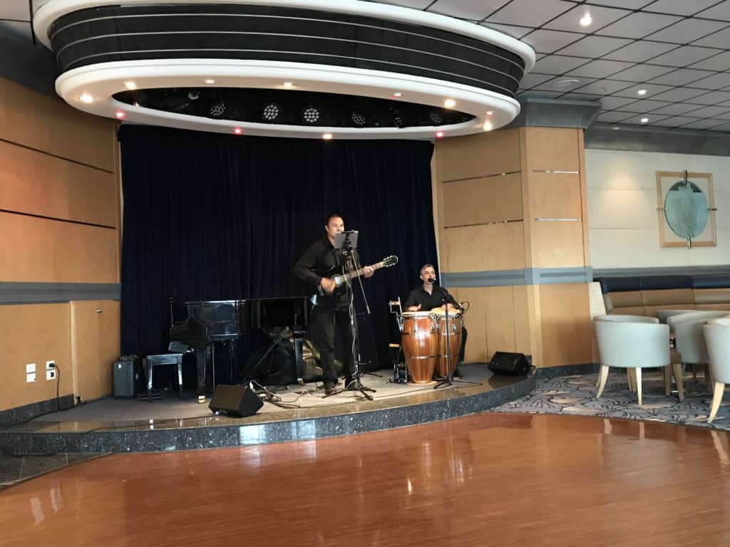 Latin Band in Promenade Lounge