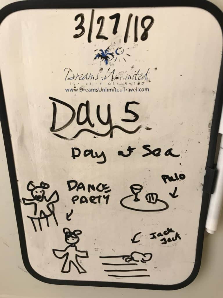 Day 5 - Day At Sea