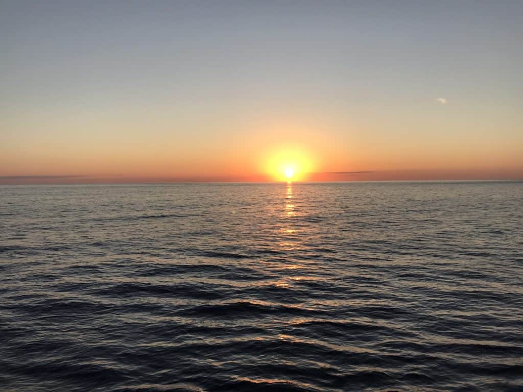 Sunset on the Magic