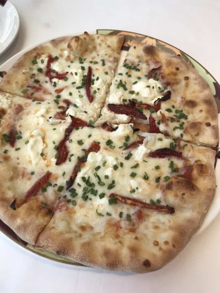 Goat Cheese and Sun-dried Tomato Flatbread