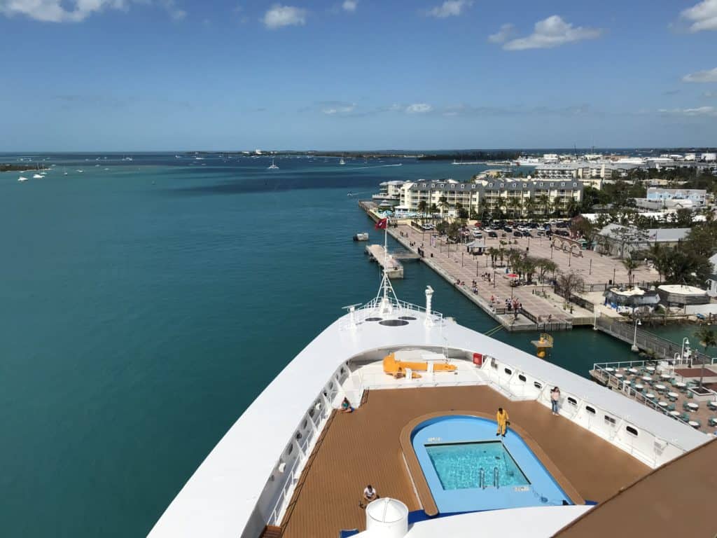 Looking over Key West