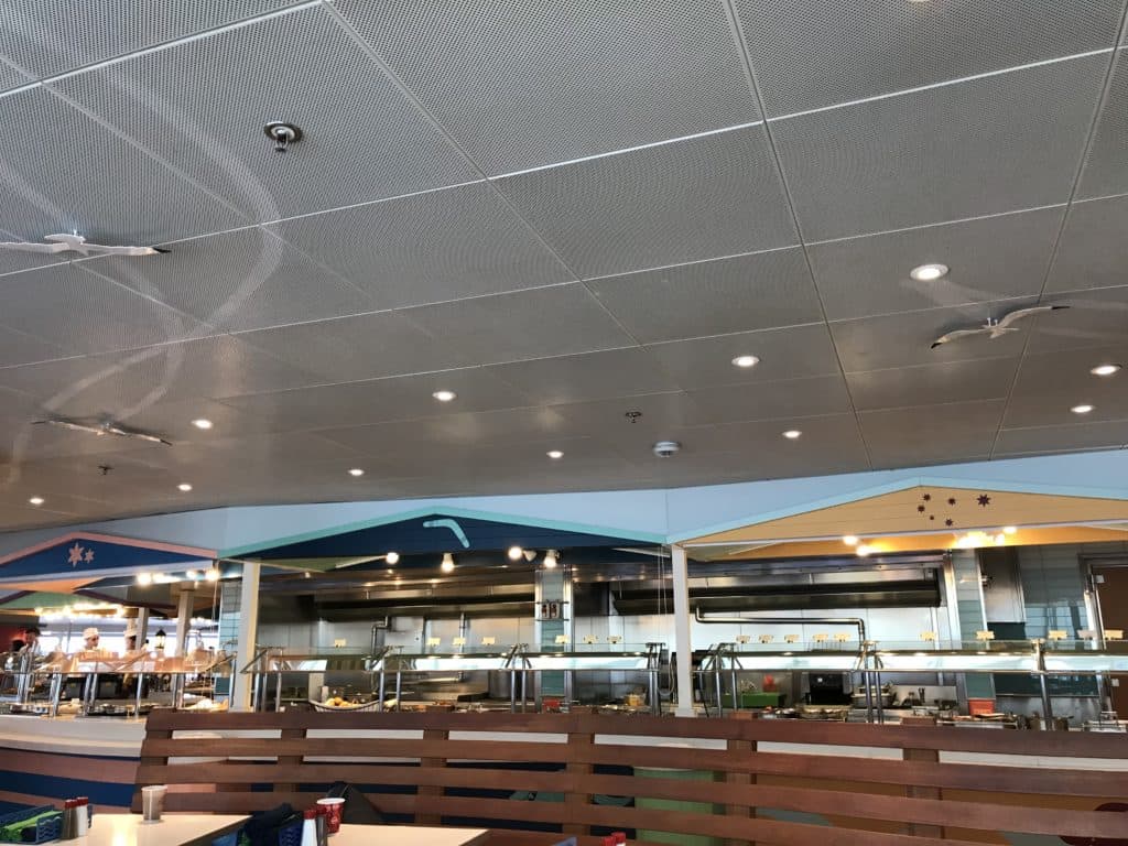 Cabanas Serving Line