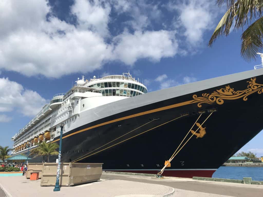 Disney Magic Docked in Nassau