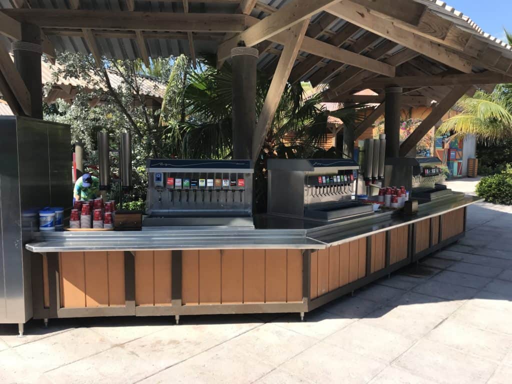 Soft Drink Serving Stations