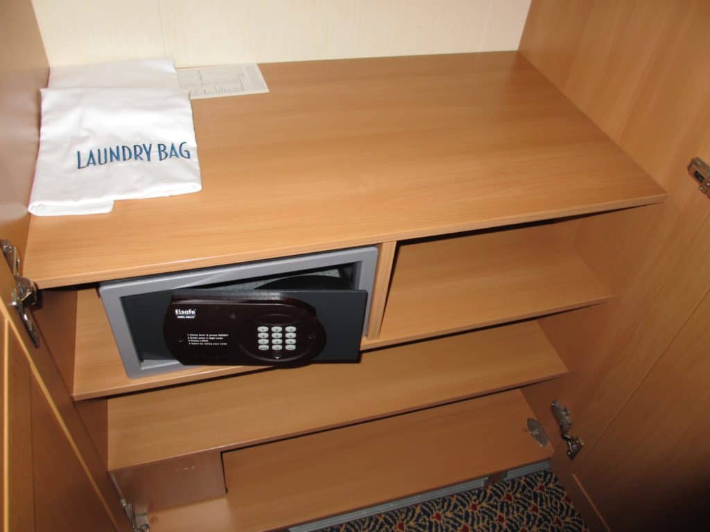 Safe and Shoe Rack