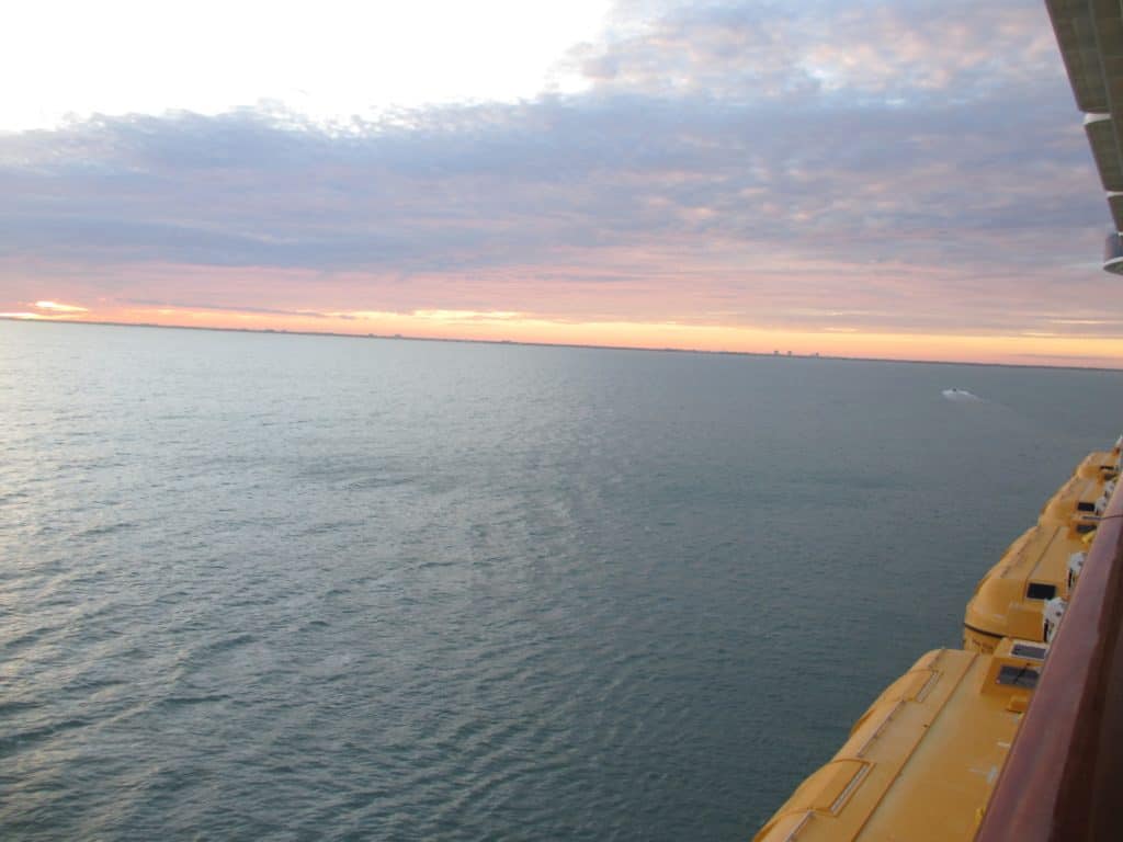 Verandah View Looking Aft