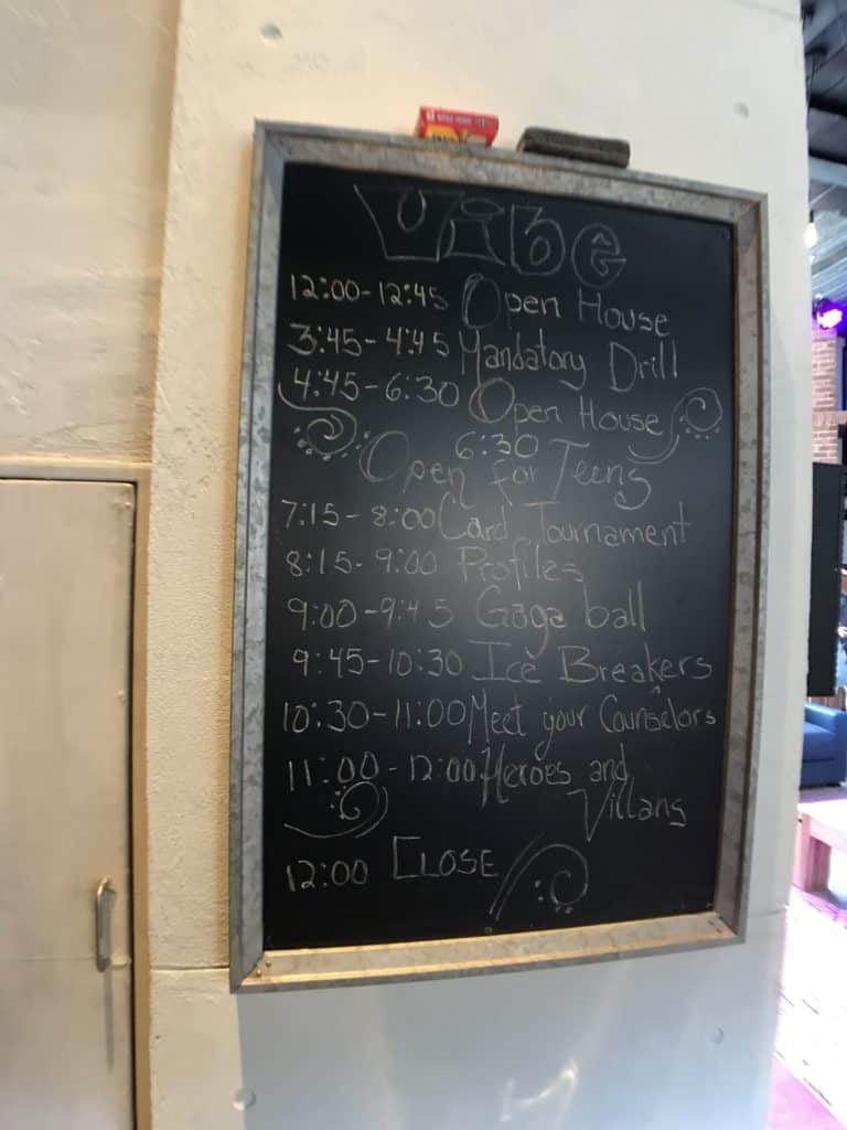 Activity Schedule