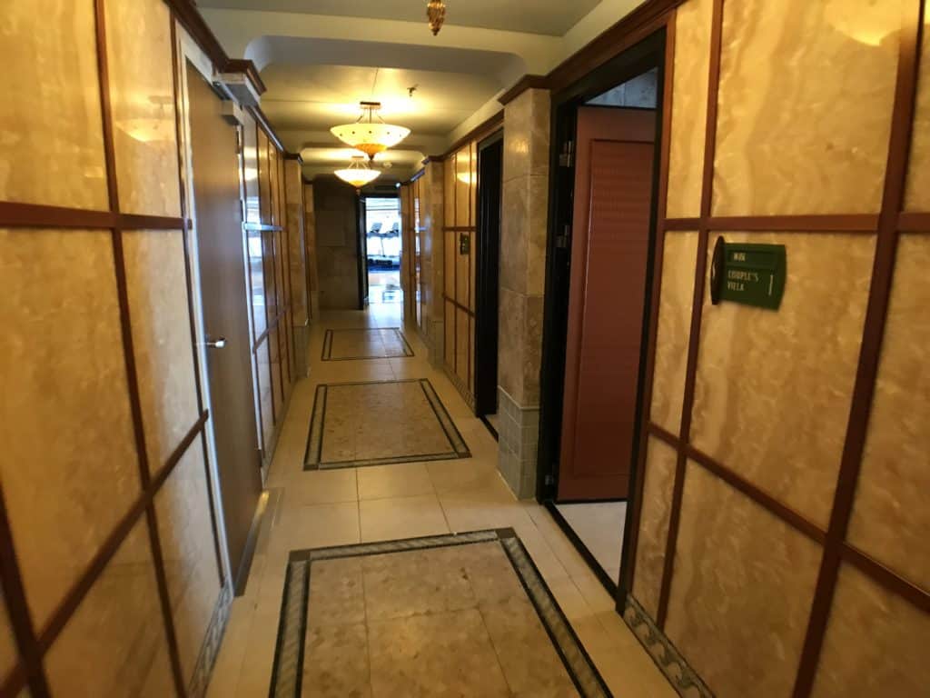 Hallway to the Fitness Center