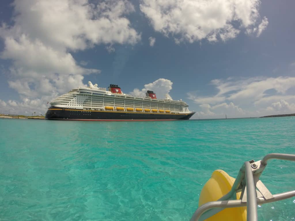 Disney Fantasy from the Aqua Trike