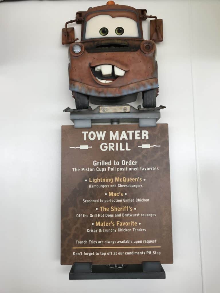 Tow Mater Grill