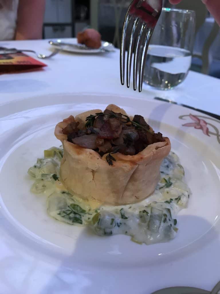 Applewood Smoked Bacon Wild Mushroom Tart
