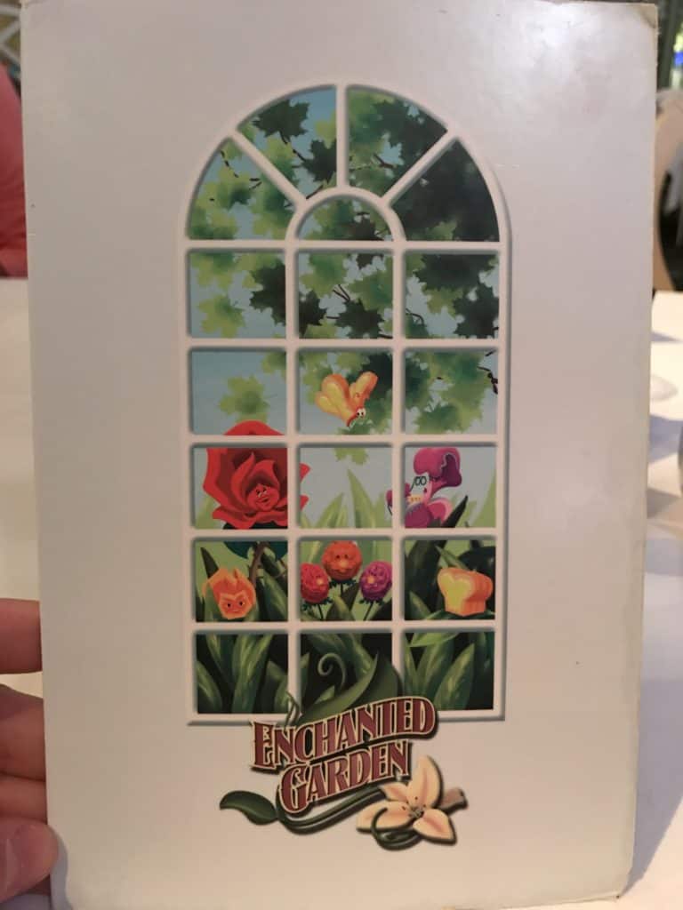 Enchanted Garden Dessert Menu