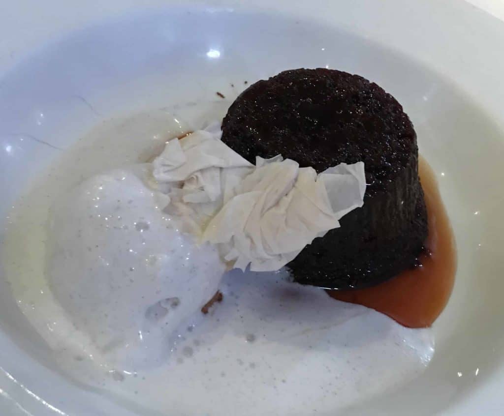 Warm Date Sticky Pudding