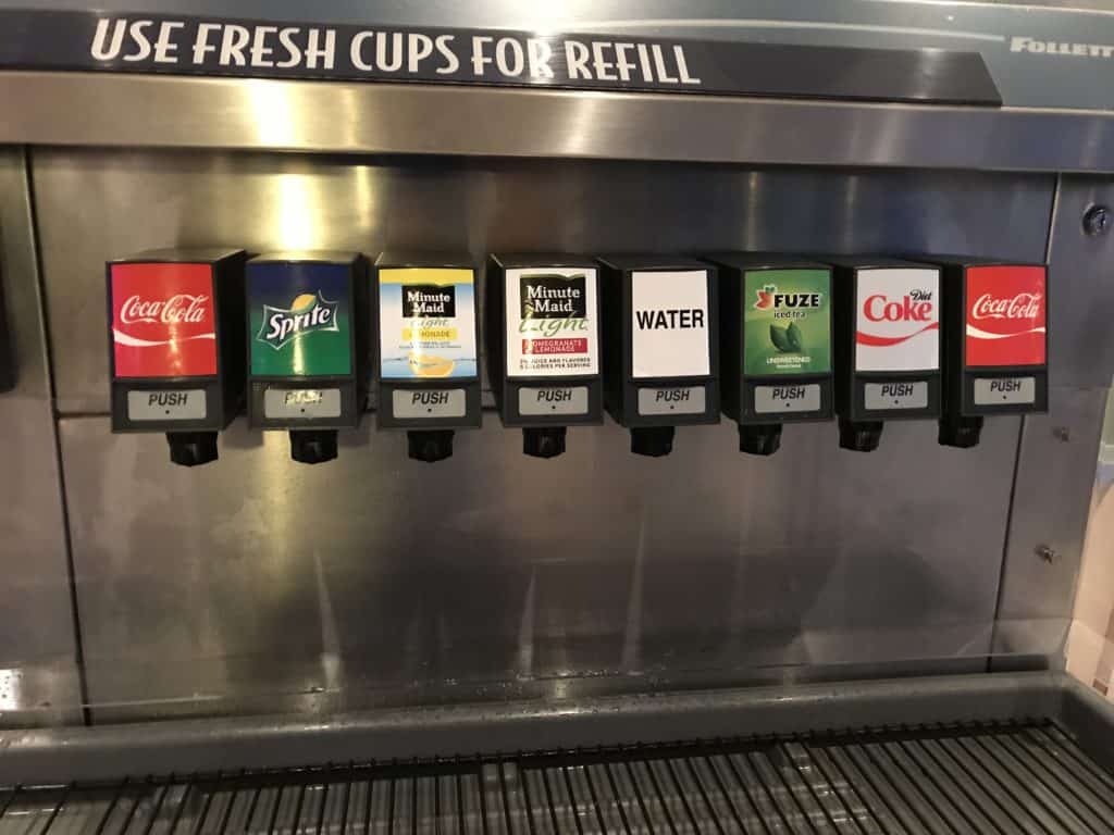 Available Sodas