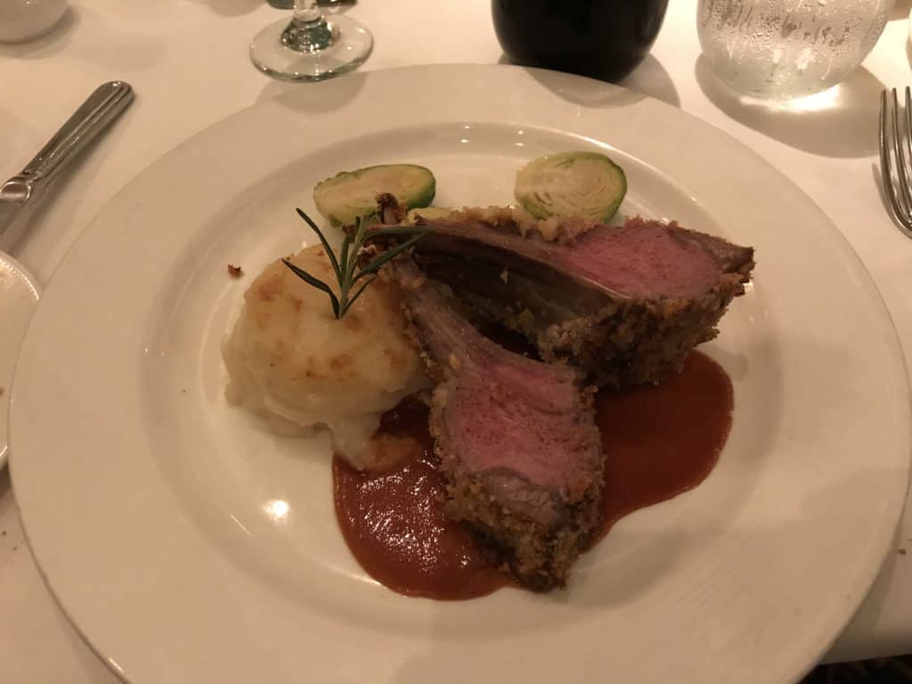 Roasted Rack of Lamb Medium