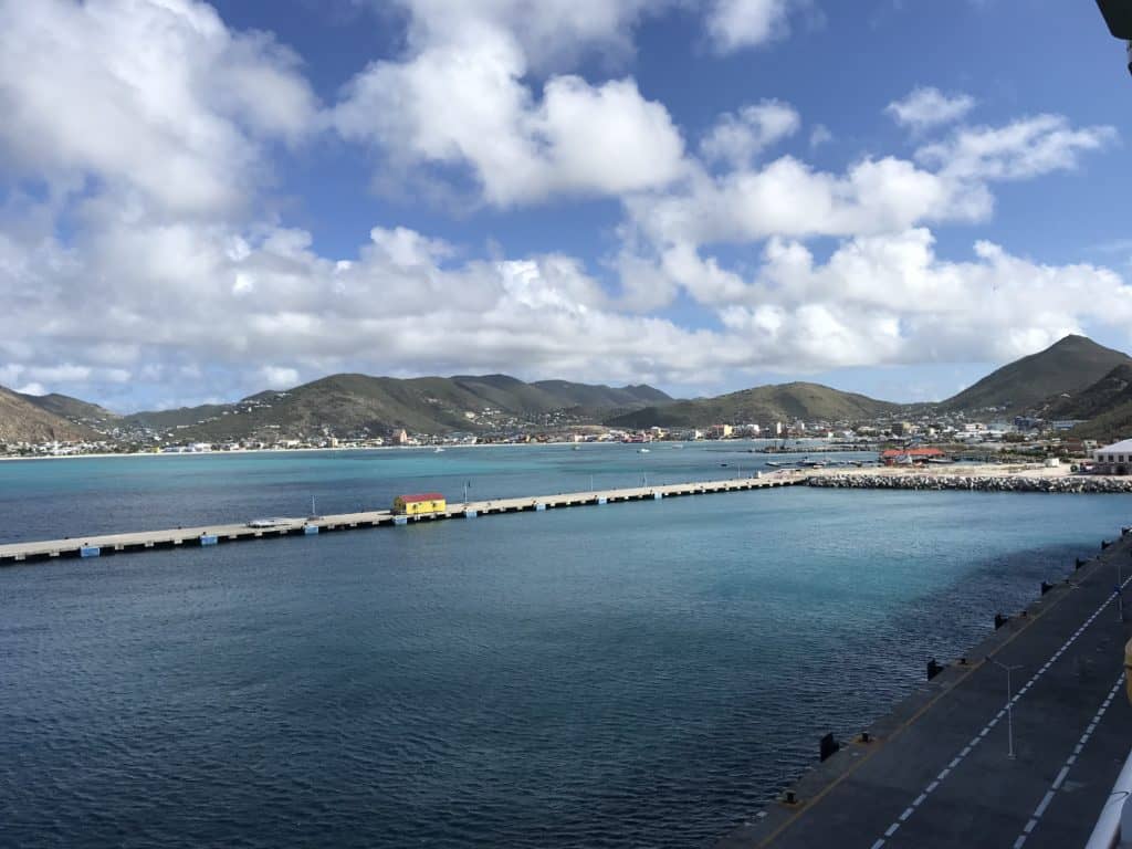 View of Philipsburg St. Maarten