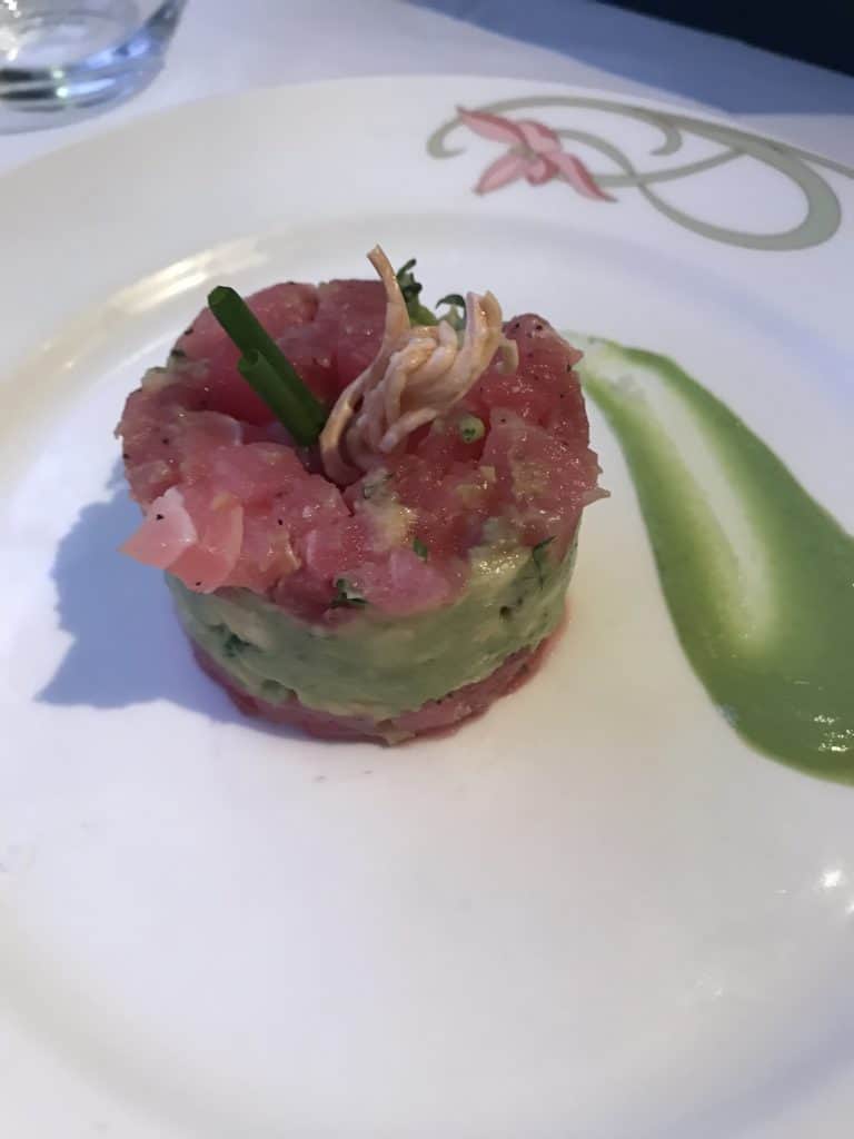 Ahi Tuna and Avocado Tower