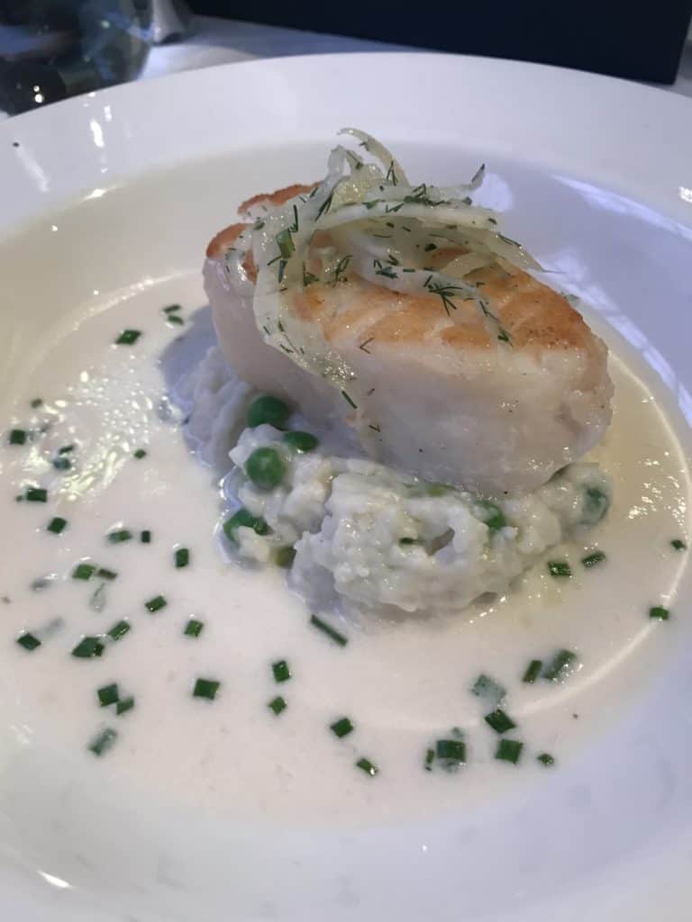 Pan Seared Sea Bass