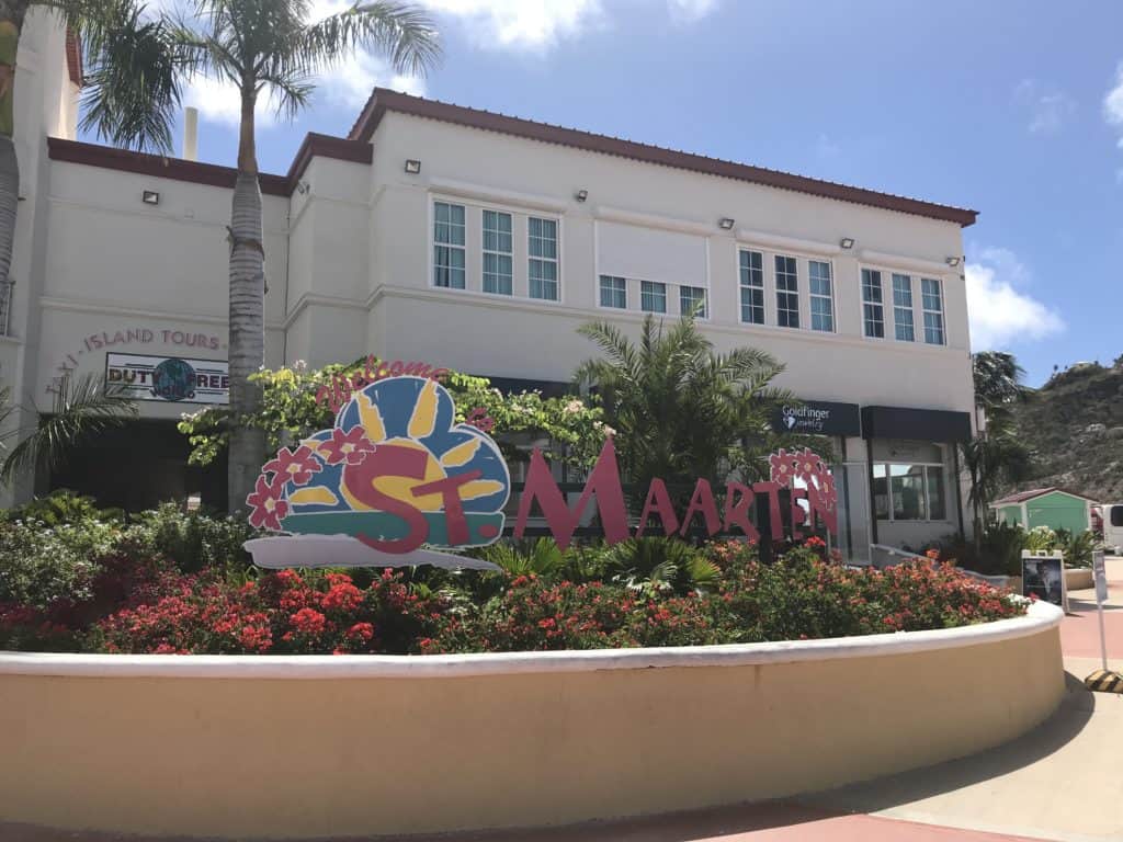 St. Maarten Port Sign