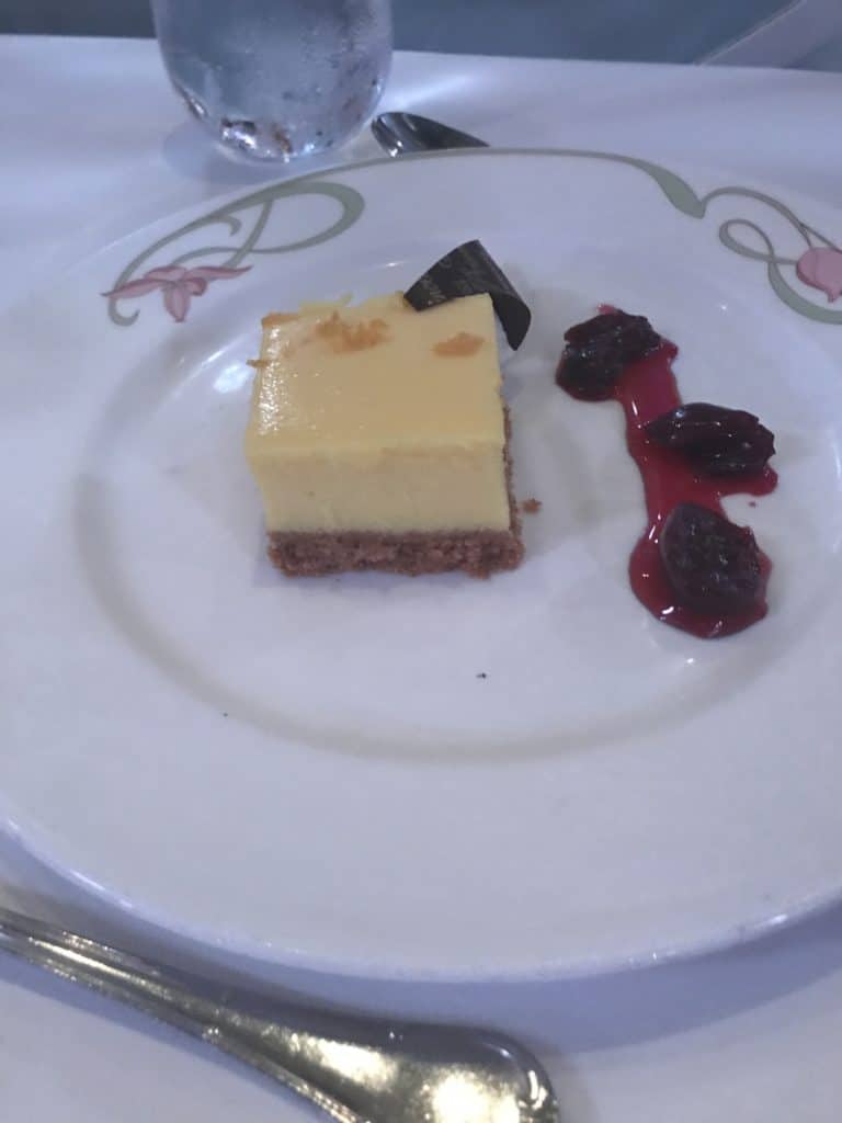 Cinderella's Lemon Cheesecake