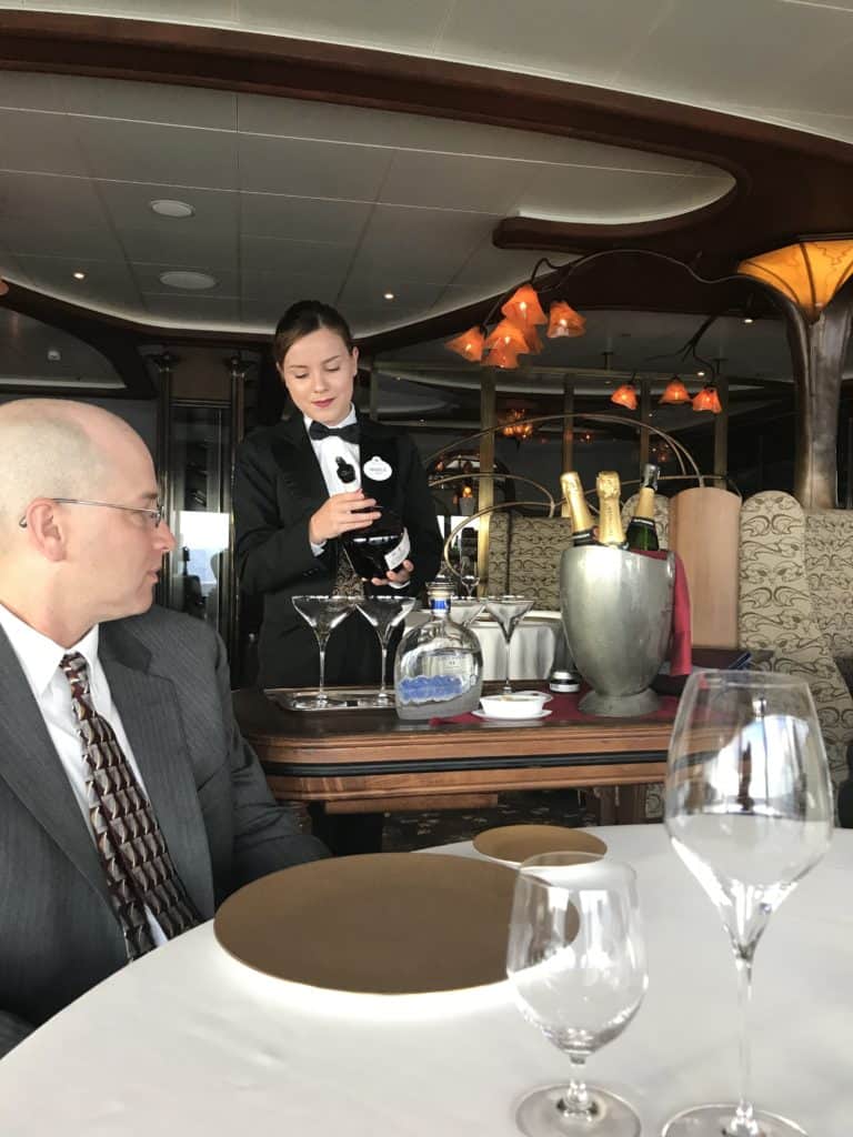 Making the Collette tableside