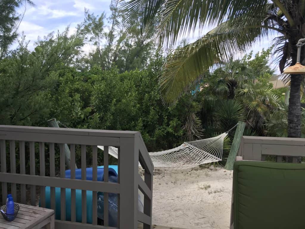 Hammock, Floats, and Freshwater Shower