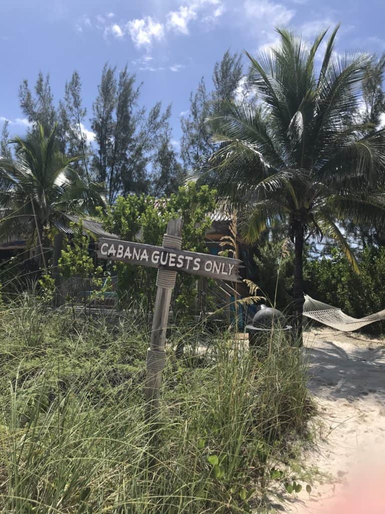 Path to the Cabanas