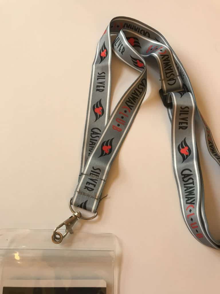 Old Silver Castaway Club Lanyard