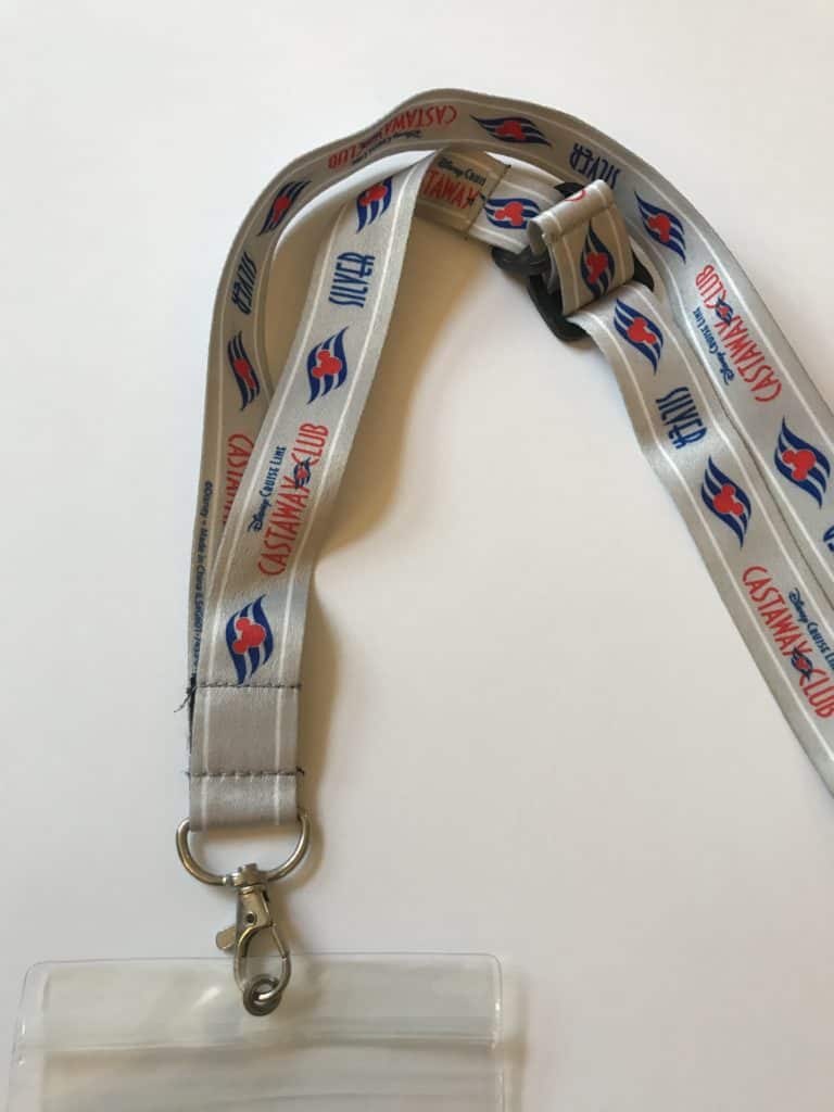 Old Silver Castaway Club Lanyard