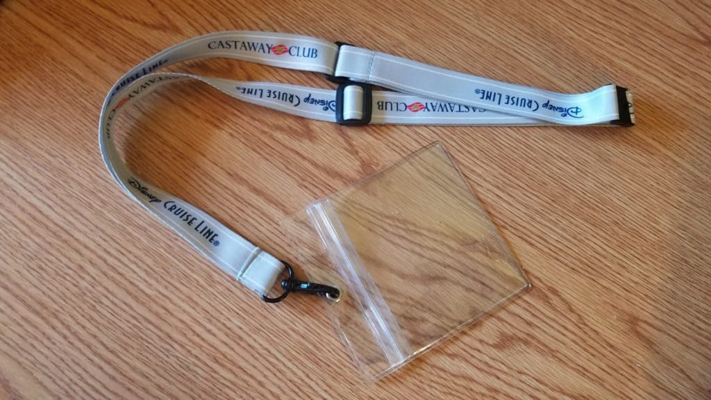 New Silver Castaway Club Lanyard
